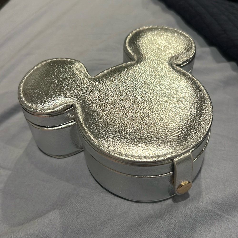 BAUBLEBAR DISNEY Mickey Mouse disney Metallic Storage Case - Metallic Silver